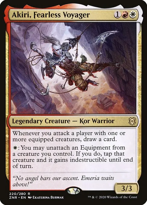 Akiri, Fearless Voyager — Zendikar Rising