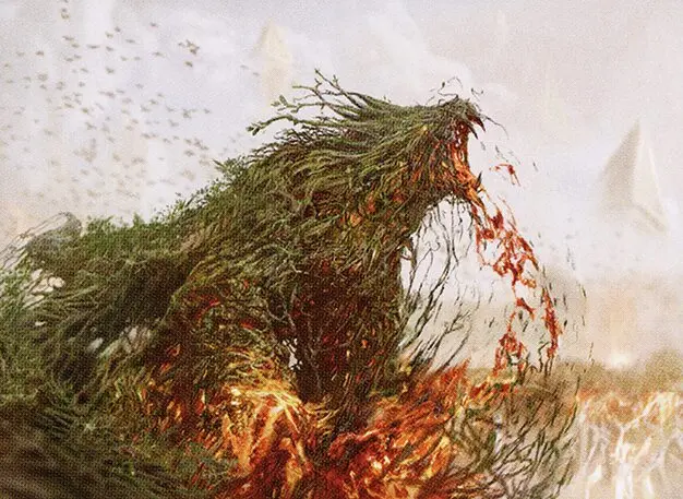 Art detail — Brushfire Elemental