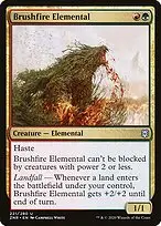 Brushfire Elemental — Zendikar Rising