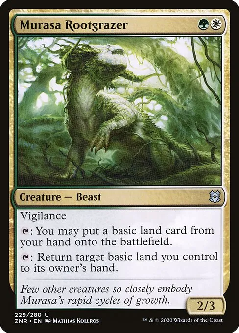 Murasa Rootgrazer — Zendikar Rising