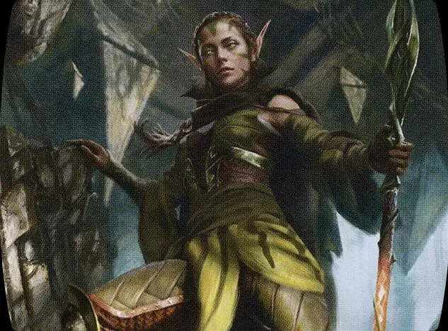 Art detail — Nissa of Shadowed Boughs