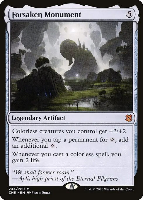 Forsaken Monument — Zendikar Rising