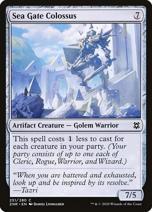 Sea Gate Colossus — Zendikar Rising