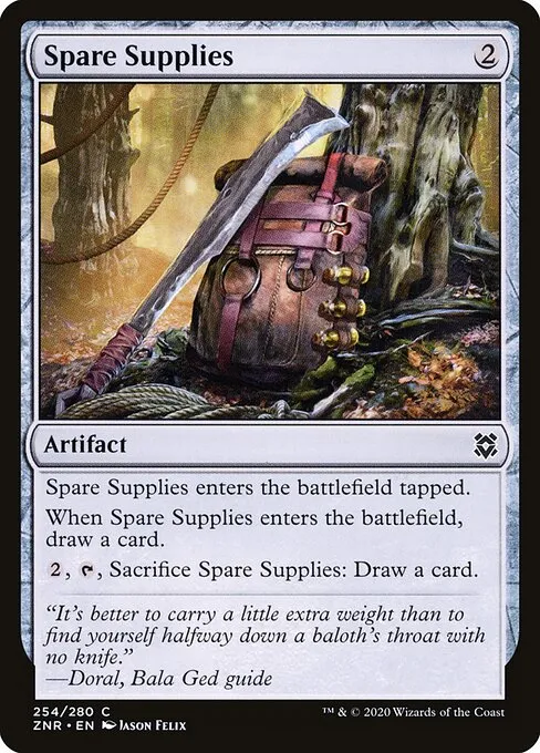Spare Supplies — Zendikar Rising
