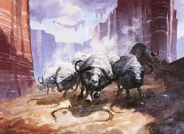 Art detail — Makindi Stampede // Makindi Mesas