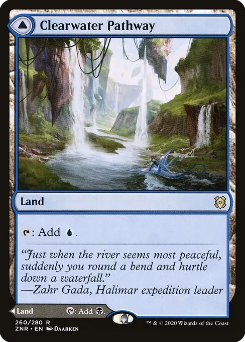 Clearwater Pathway // Murkwater Pathway — Zendikar Rising