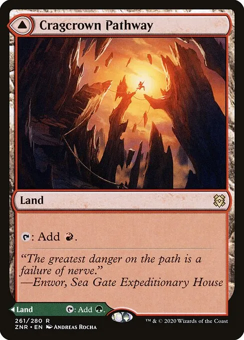 Cragcrown Pathway // Timbercrown Pathway — Zendikar Rising