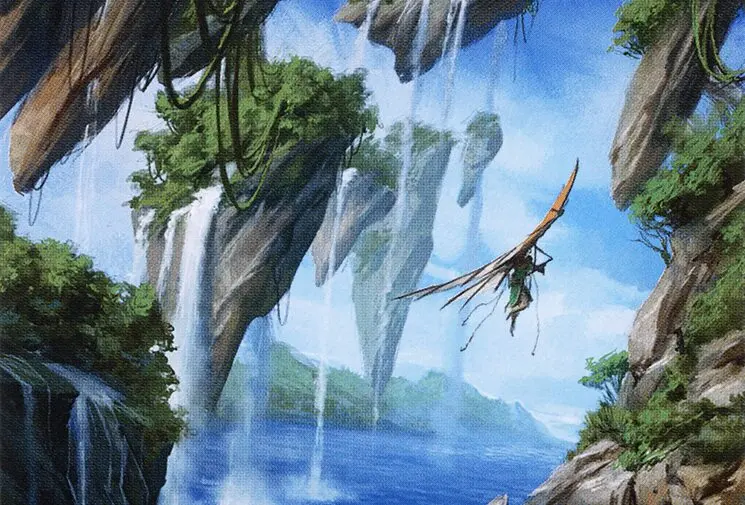 Art detail — Riverglide Pathway // Lavaglide Pathway