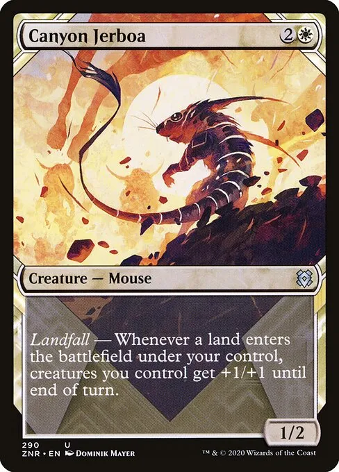 Canyon Jerboa — Zendikar Rising