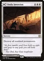 Ondu Inversion // Ondu Skyruins — Zendikar Rising