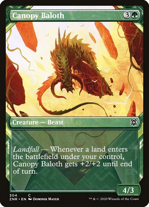 Canopy Baloth — Zendikar Rising
