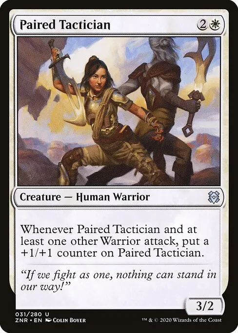 Paired Tactician — Zendikar Rising