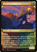 Brushfire Elemental — Zendikar Rising