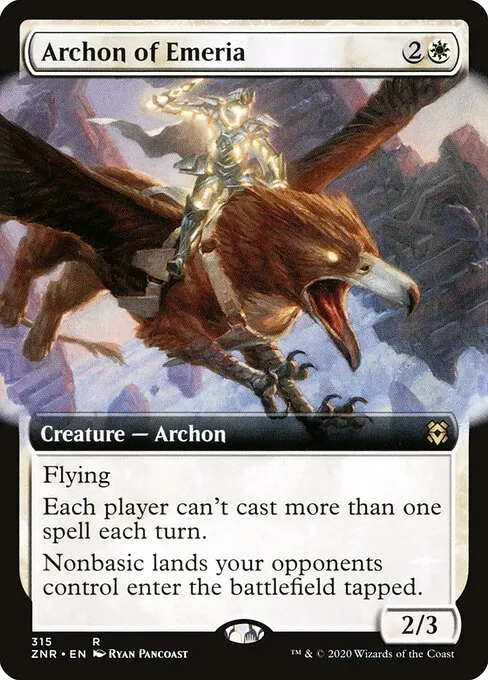 Archon of Emeria — Zendikar Rising