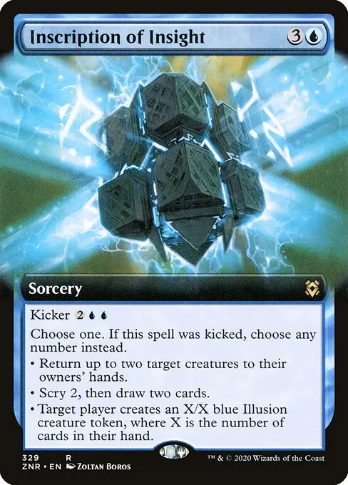 Inscription of Insight — Zendikar Rising