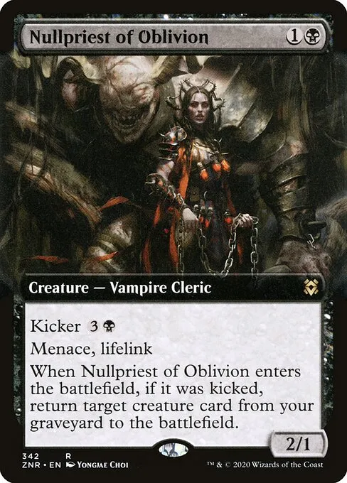 Nullpriest of Oblivion — Zendikar Rising