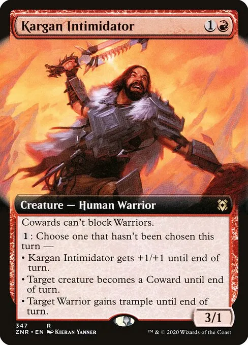 Kargan Intimidator — Zendikar Rising