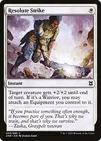 Resolute Strike — Zendikar Rising