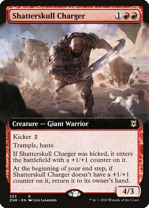 Shatterskull Charger — Zendikar Rising