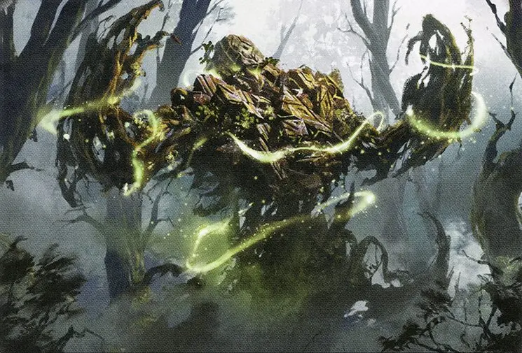 Art detail — Ancient Greenwarden