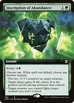 Inscription of Abundance — Zendikar Rising