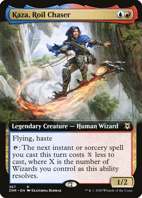 Kaza, Roil Chaser — Zendikar Rising