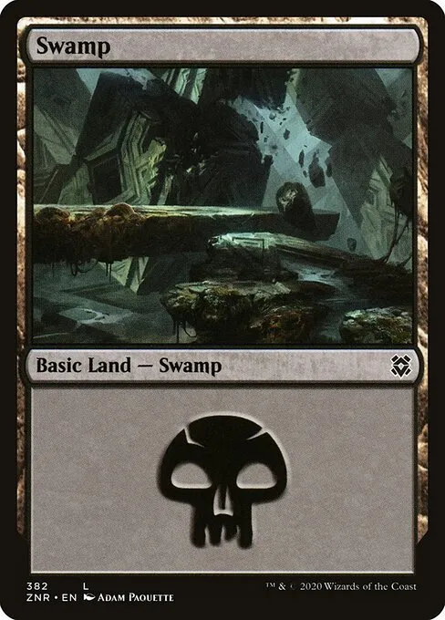 Swamp — Zendikar Rising