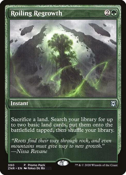 Roiling Regrowth — Zendikar Rising