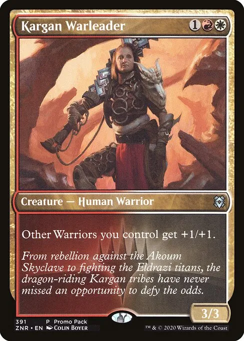 Kargan Warleader — Zendikar Rising
