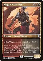 Kargan Warleader — Zendikar Rising