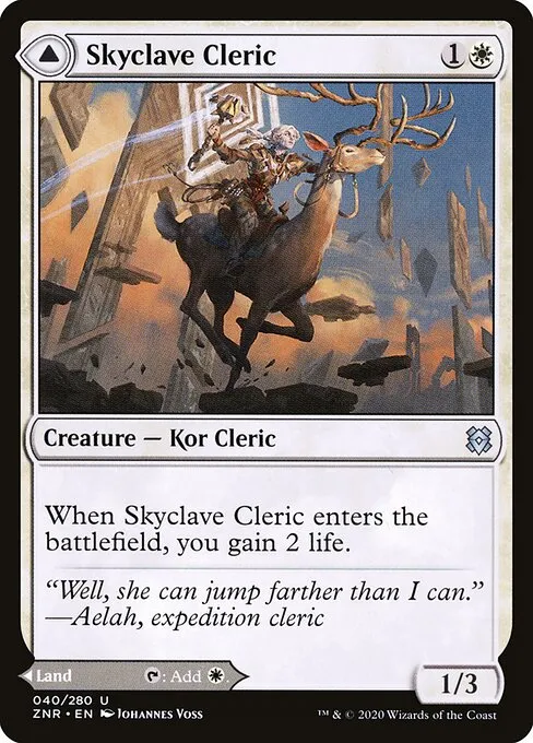 Skyclave Cleric // Skyclave Basilica — Zendikar Rising