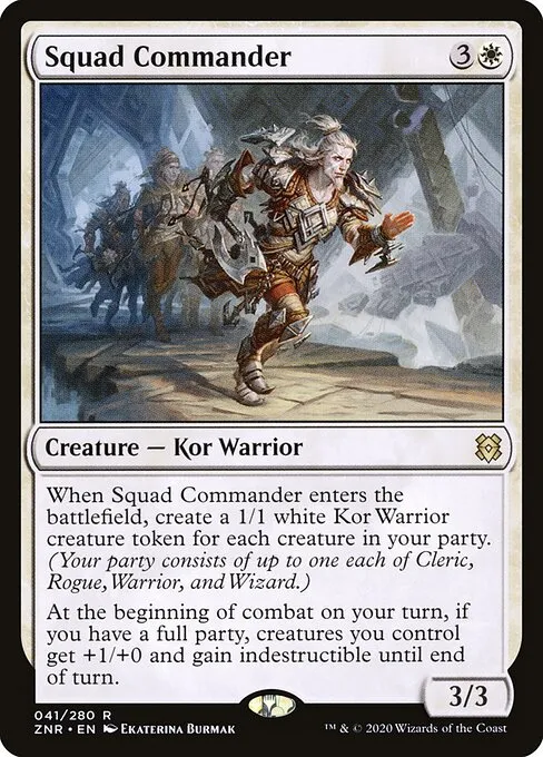 Squad Commander — Zendikar Rising