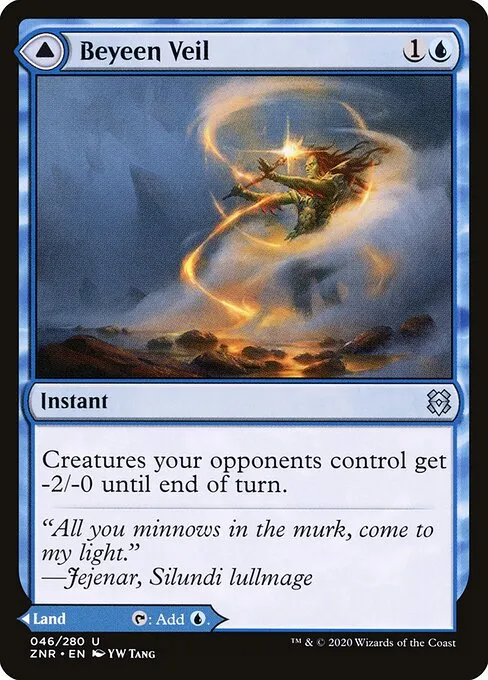 Beyeen Veil // Beyeen Coast — Zendikar Rising