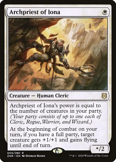 Archpriest of Iona — Zendikar Rising