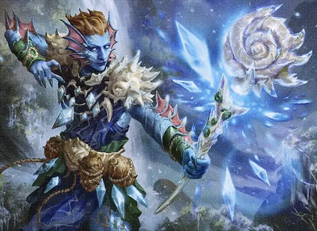 Art detail — Cleric of Chill Depths