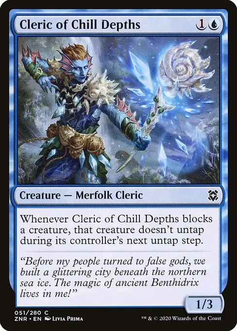 Cleric of Chill Depths — Zendikar Rising