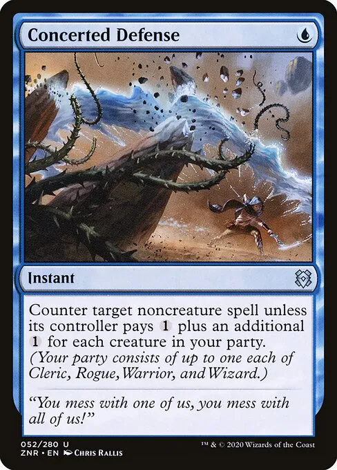 Concerted Defense — Zendikar Rising