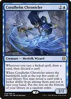 Coralhelm Chronicler — Zendikar Rising