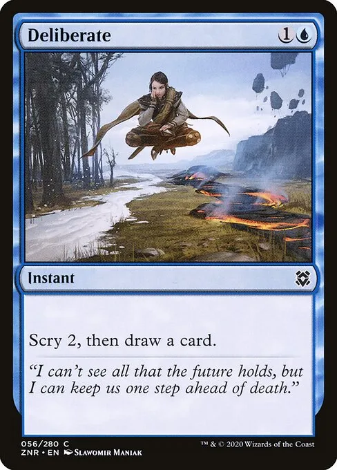 Deliberate — Zendikar Rising