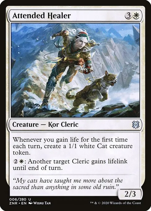 Attended Healer — Zendikar Rising