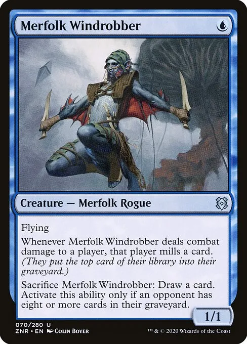 Merfolk Windrobber — Zendikar Rising