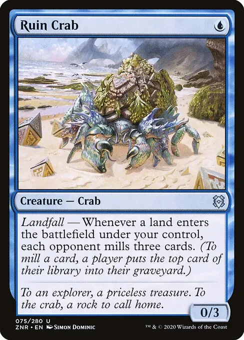 Ruin Crab — Zendikar Rising