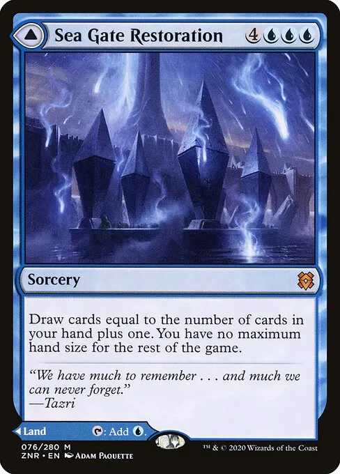 Sea Gate Restoration // Sea Gate, Reborn — Zendikar Rising