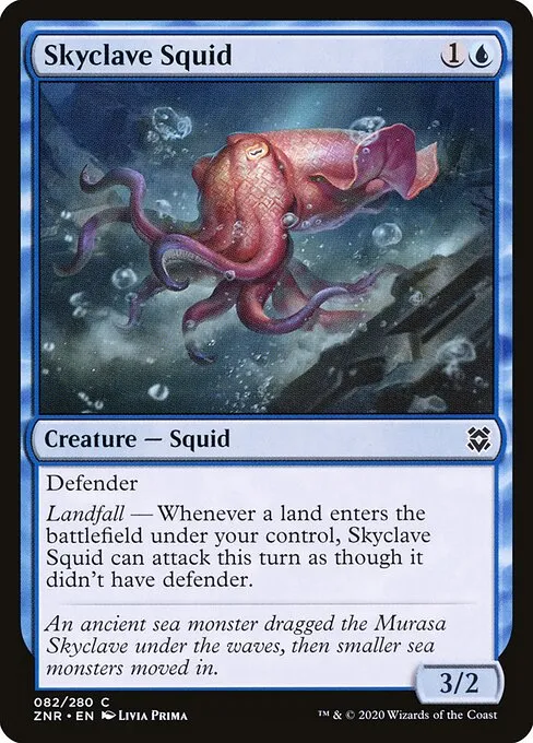 Skyclave Squid — Zendikar Rising
