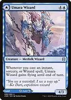 Umara Wizard // Umara Skyfalls — Zendikar Rising