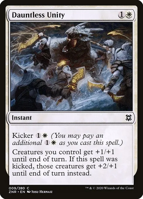 Dauntless Unity — Zendikar Rising