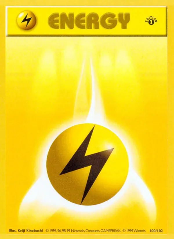 Lightning Energy — Base Set