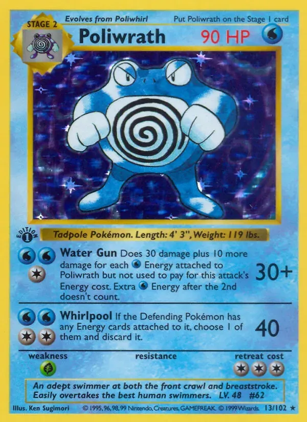 Poliwrath — Base Set