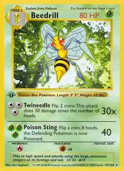 Beedrill — Base Set