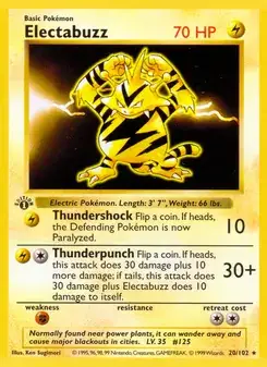Electabuzz — Base Set